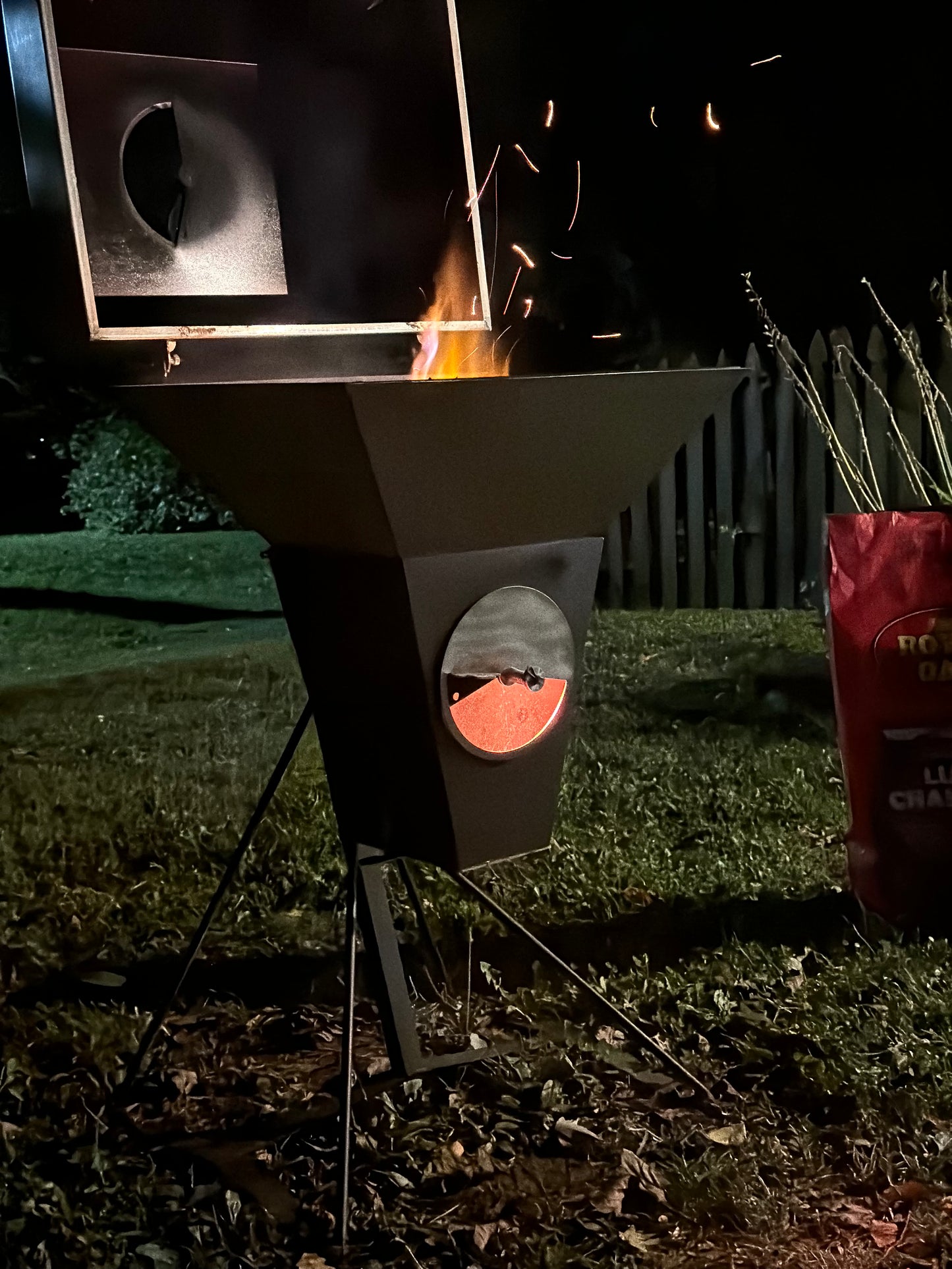 The original Smoke-N-Sear grill