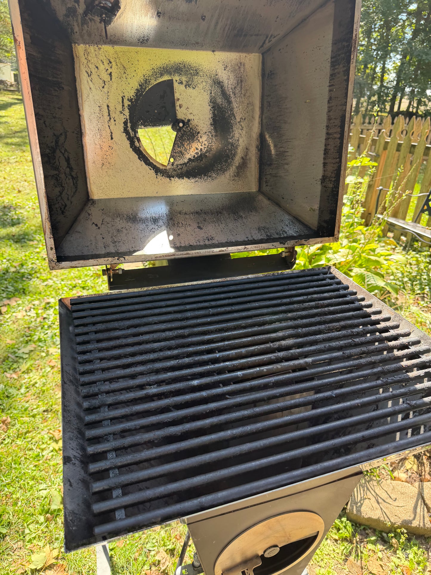 The original Smoke-N-Sear grill