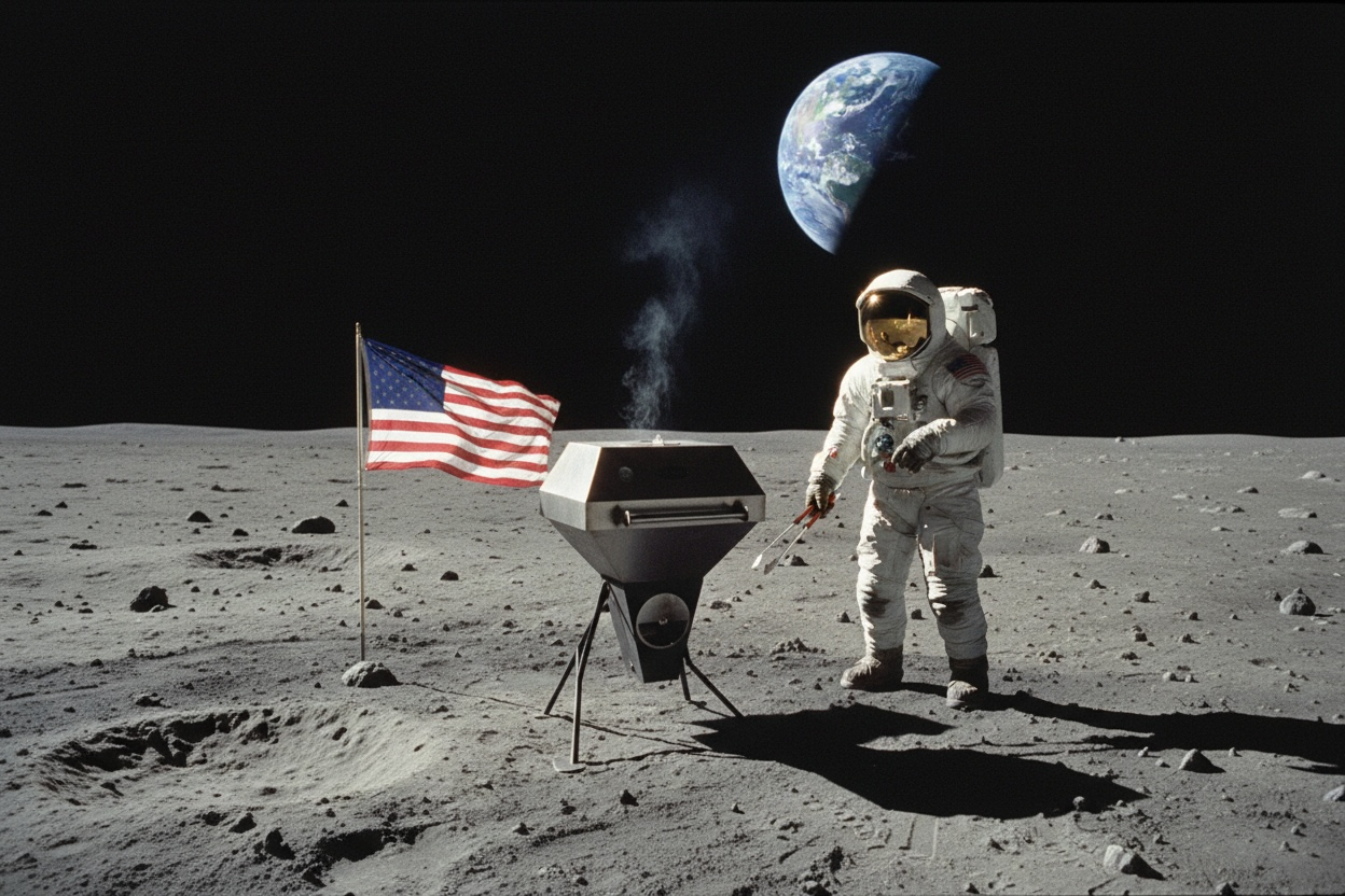 The original Smoke-N-Sear grill