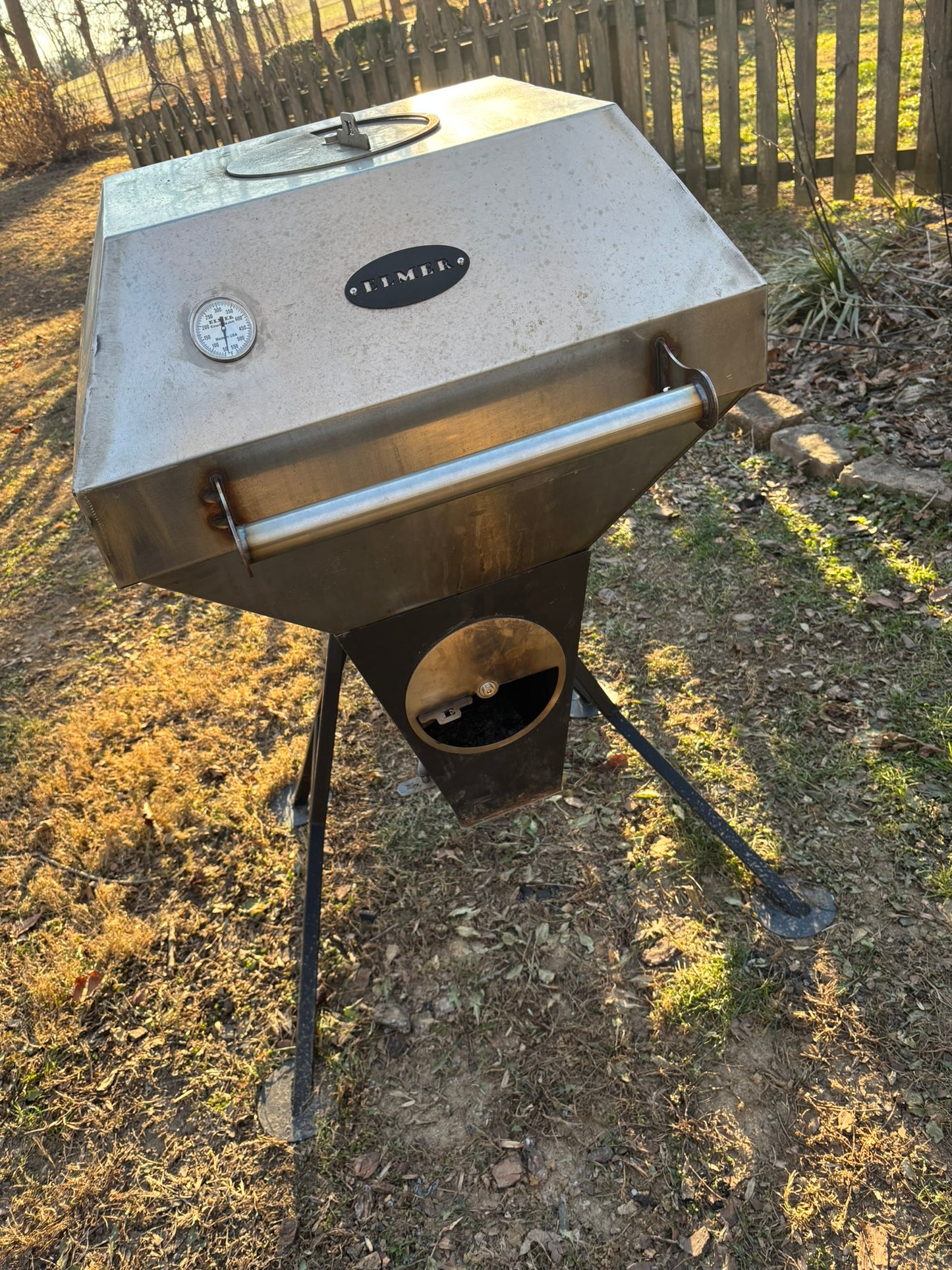 The original Smoke-N-Sear grill