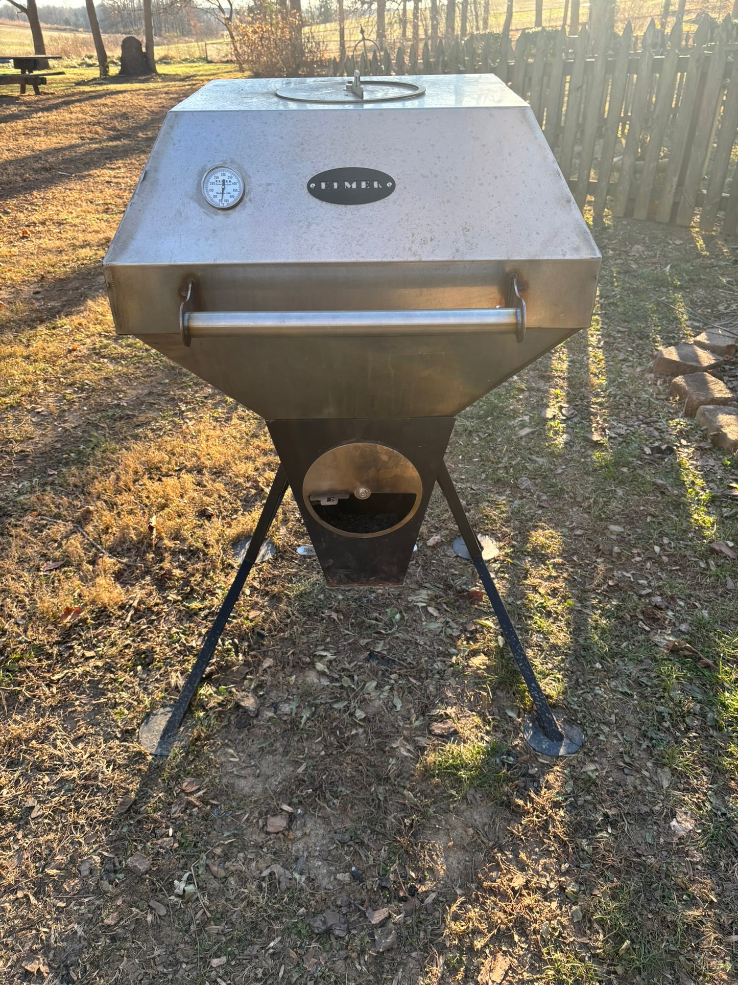 The original Smoke-N-Sear grill